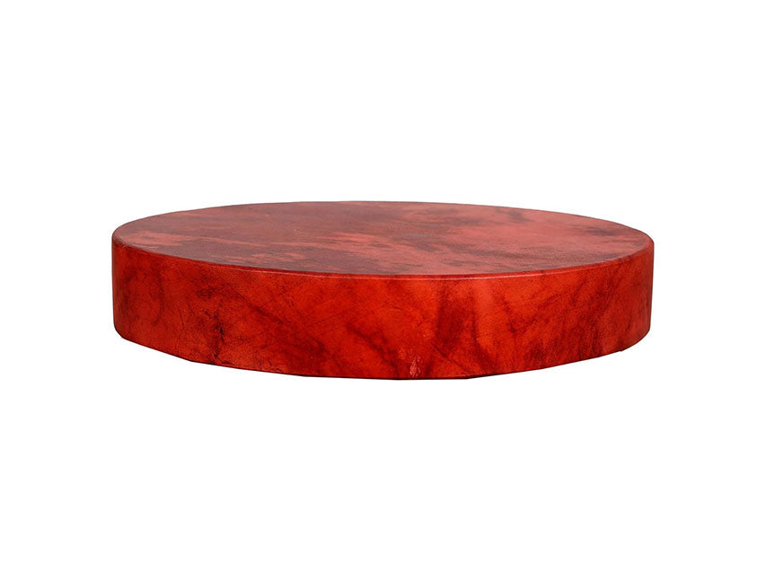 Shaman Drums Made of Cedar Wood with Red Skins Head Bag & Beaters by VW.
