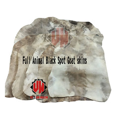 Full Animal Black Spot Goat Skin