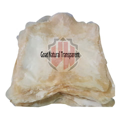 10-Pieces Full animal Natural Transparent Goat Skins for all kinds of Drums By VW.