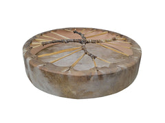 Shaman Drums made of Cedar Wood with Natural Goat skins with Bag & Beaters by VW