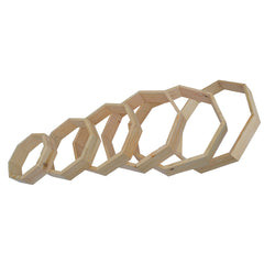 Set of Shaman drum 8-corners Wooden Hoops Solid Wood Size 12,14,16,18,20 inch