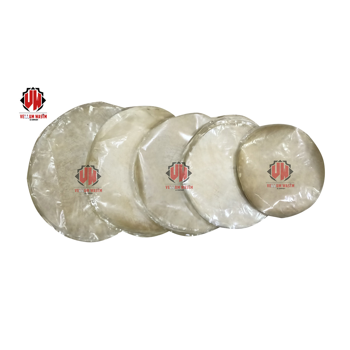 10 Pieces Transparent Goat Skins for Urumi ,Banjo Drums Thin Quality skins by VW.