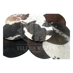 10 Pieces Cow Skins with Hair for all kinds of Drums by VW.