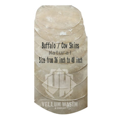 10 Pieces Natural Cow or Buffalo Skins for all kinds of Large Drums by VW.