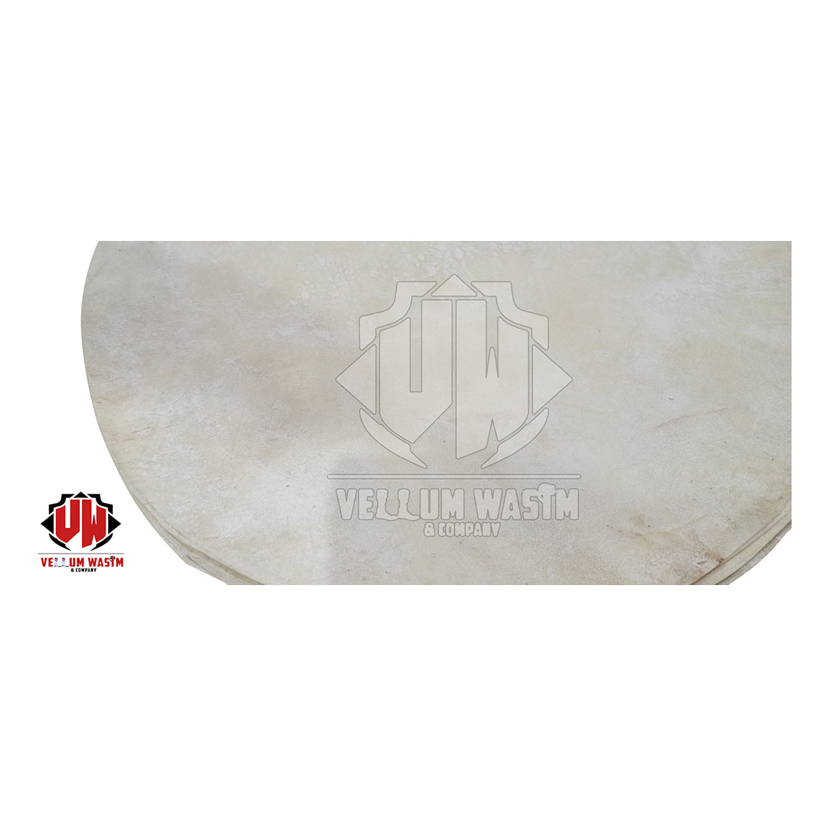 10 Pieces White Calf Skins for Urumi ,Banjo Drums Thin Quality  by VW.