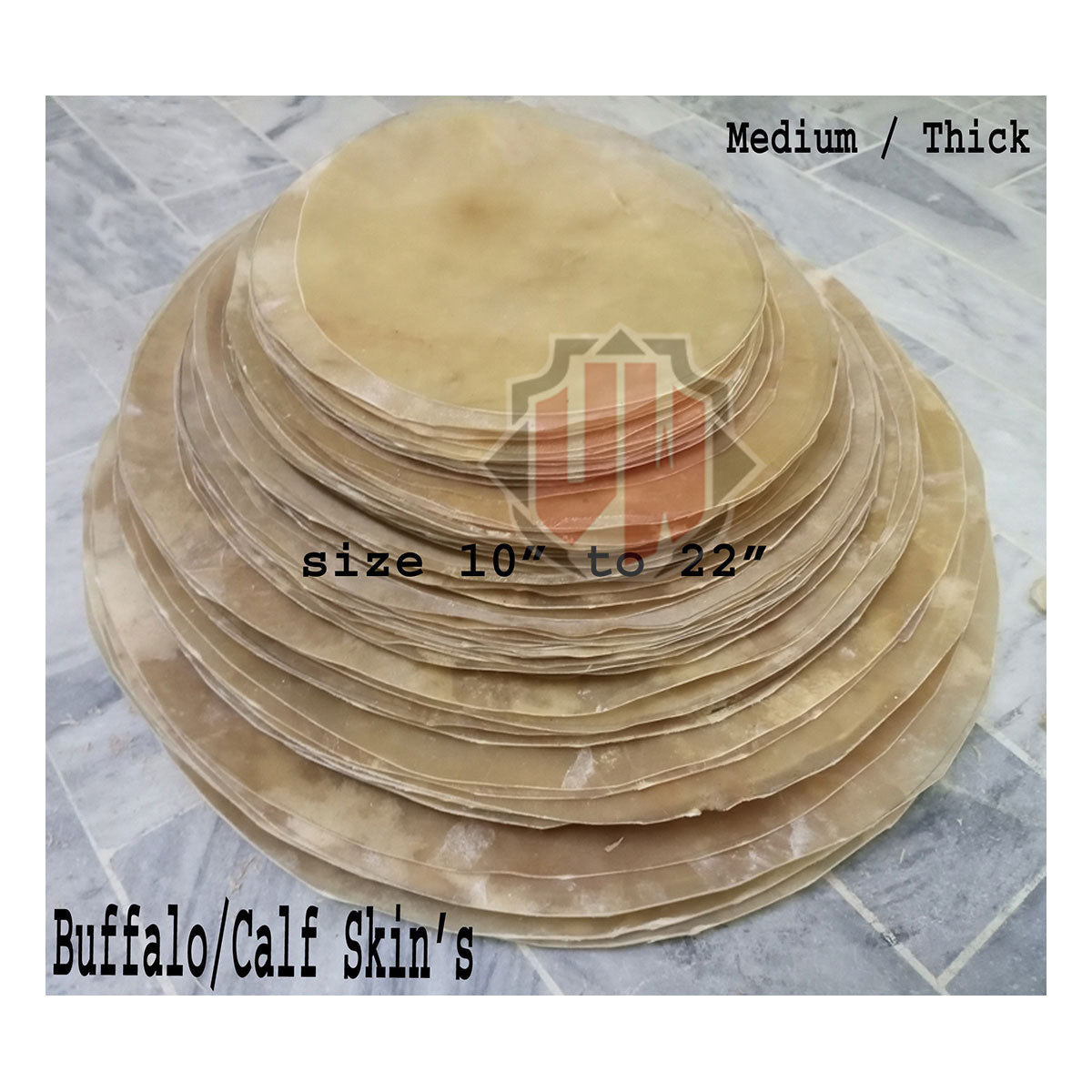 Buffalo Calf Skins