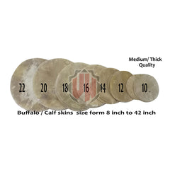 Buffalo Calf Skins