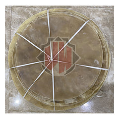 10 Pieces Natural Cow Thicker Skins for All kinds of Drums by Vellum Wasim.